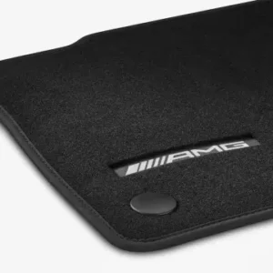 2025 - 2026 Mercedes-Benz Amg Velour Floor Mats Black Lhd 232-680-86-01-9J74