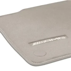 2025 - 2026 Mercedes-Benz Amg Velour Floor Mats Macchiato Beige Lhd 232-680-27-03-8U20