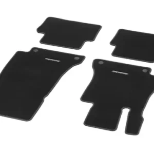 2025 - 2026 Mercedes-Benz Velour Floor Mats Classic Black 214-680-88-03-9J74