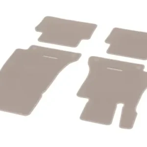 2025 - 2026 Mercedes-Benz Velour Floor Mats Classic Macchiato Beige 214-680-88-03-8U20