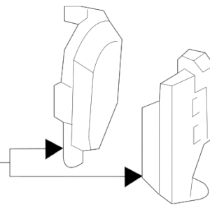 2025 - 2026 Nissan Disc Brake Pad Set D4060-7JA0A