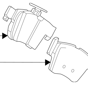 2025 - 2026 Nissan Disc Brake Pad Set D4060-7LG1A