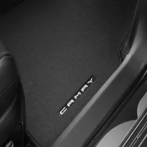 2025 - 2026 Toyota Carpet Floor Mats - Black W Grey Logo PT206-03250-02
