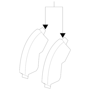 2025 - 2026 Toyota Disc Brake Pad Set 04465-0E080