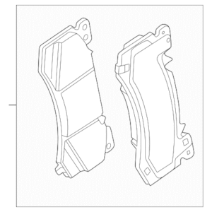 2026 - 2026 Cadillac Brake Pads 42916875