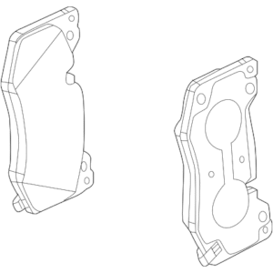 2026 - 2026 Chevrolet Brake Pads 86341641