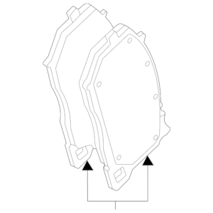 Audi Disc Brake Pad Set 4M0-698-151-AL