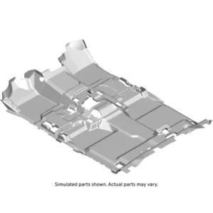 GM Jet Black Floor Panel Mat 23311910