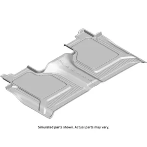 GM Jet Black Rear Floor Mat Package 84590967