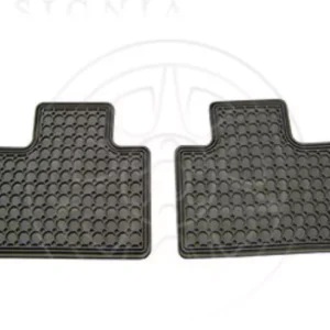 GM Rear All-weather Floor Mats In Pewter 12499086