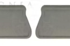 GM Second-row Carpeted Floor Mats In Titanium 19206156