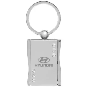 Hyundai Photo-frame Keychain W/ Crystals 00402-23210