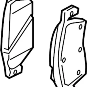 Infiniti Disc Brake Pad Set D1060JL00K