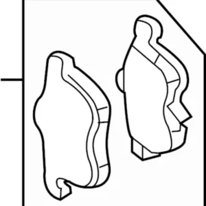 Infiniti Disc Brake Pad Set D40606TA5A