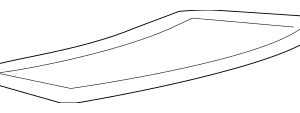Lexus Carpet Console Box 58815-48020