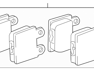 Lexus Disc Brake Pad Set 04466-30110