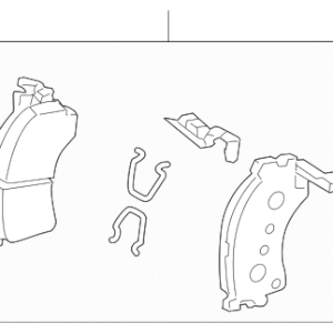 Mazda Brake Pads Front B4YB-33-23Z