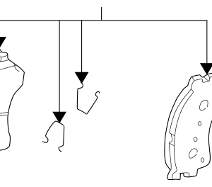 Mazda Brake Pads Front GGYE3328ZB