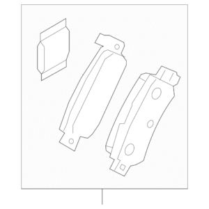 Mazda Brake Pads Rear DAY3-26-48ZA