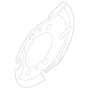 Nissan Brake Dust Shield 41151-JG00A