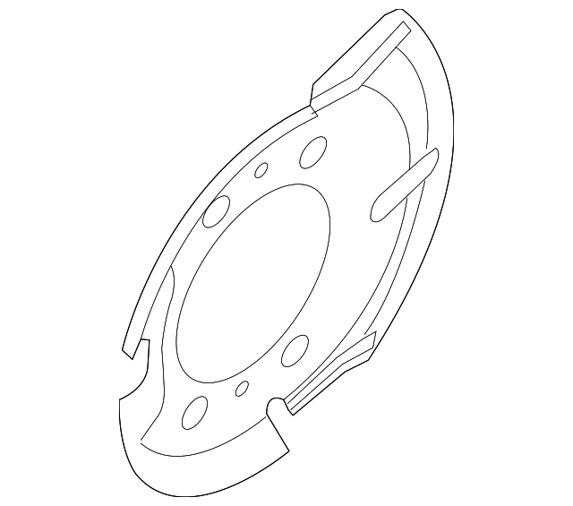 Nissan Brake Dust Shield 41151-JG00A