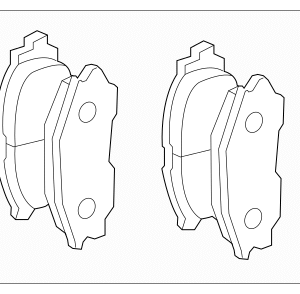 Nissan Disc Brake Pad Set D1060-6RA0A