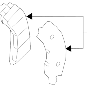 Nissan Pad Kit - Disc Brake D1060-9FV0B