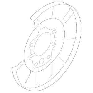 Nissan Plate Assembly-back Rear Brake Right-hand 44021-4EG0B