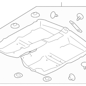 Subaru Mat Floor Lhd 95011CA040VH