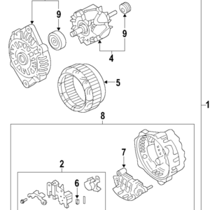 Subaru Regulator-alternator 23815AA160
