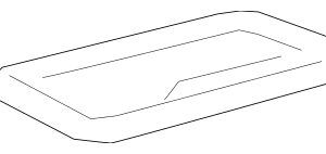 Toyota Console Mat 58917-42031-E2