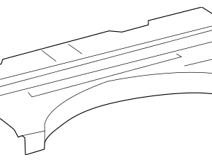 Toyota Plate Rear Floor Mat 58577-42150-C0