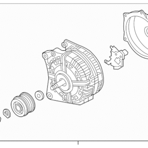 Volkswagen Alternator 05E-903-026-C