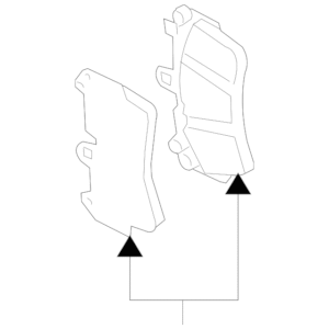 Volkswagen Brake Pads Front 7L0-698-151-R