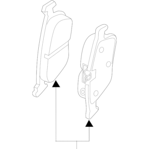 Volkswagen Brake Pads Rear 3Q0-698-451-G