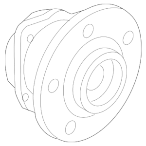 Volkswagen Wheel Hub 5Q0-407-621-E