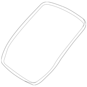 Volkswagen Wthrstrip 5C5-827-705-9B9