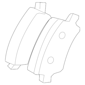Volvo Disc Brake Pad Set 30671576