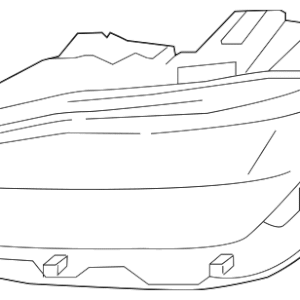 Volvo Headlamp 31655841