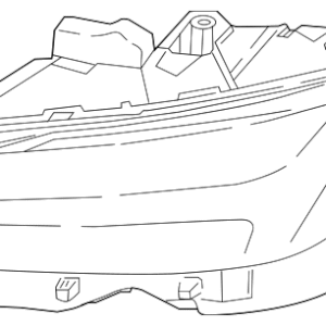 Volvo Headlamp 31655926