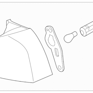 Volvo Lamp Body 31353318