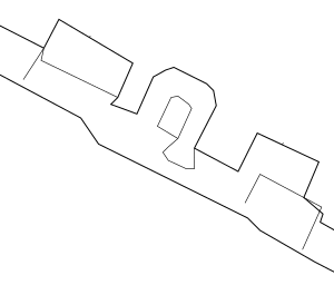 Volvo Lock Brace 8643404