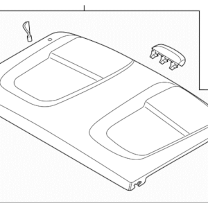 Volvo Luggage Compartment Cover 32353848