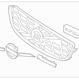 Volvo Radiator Grille 31214621