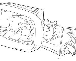 Volvo Rear View Mirror 30734963