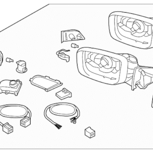 Volvo Rear View Mirror 31217254
