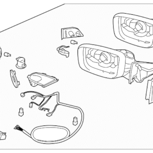 Volvo Rear View Mirror 31298526