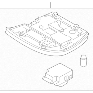 Volvo Roof Lamp 39806304
