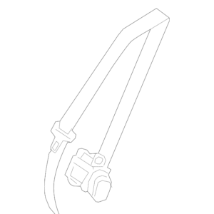 Volvo Seat Belt 39825750