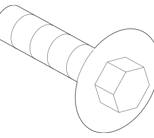 Volvo Sems Screw 985354